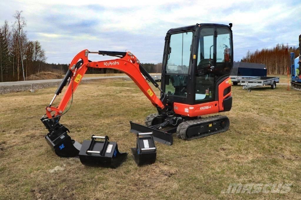 Kubota KX016-4 Minigravere <7t