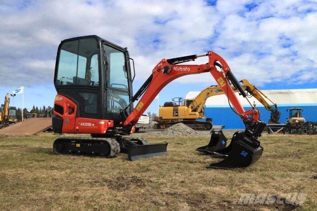 Kubota KX016-4 Minigravere <7t