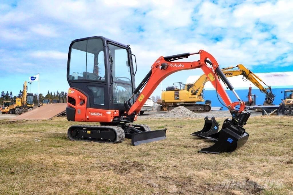 Kubota KX016-4 Minigravere <7t