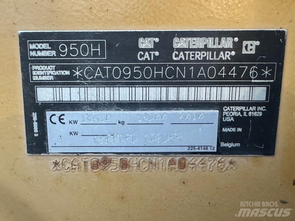 CAT 950H Hjullastere