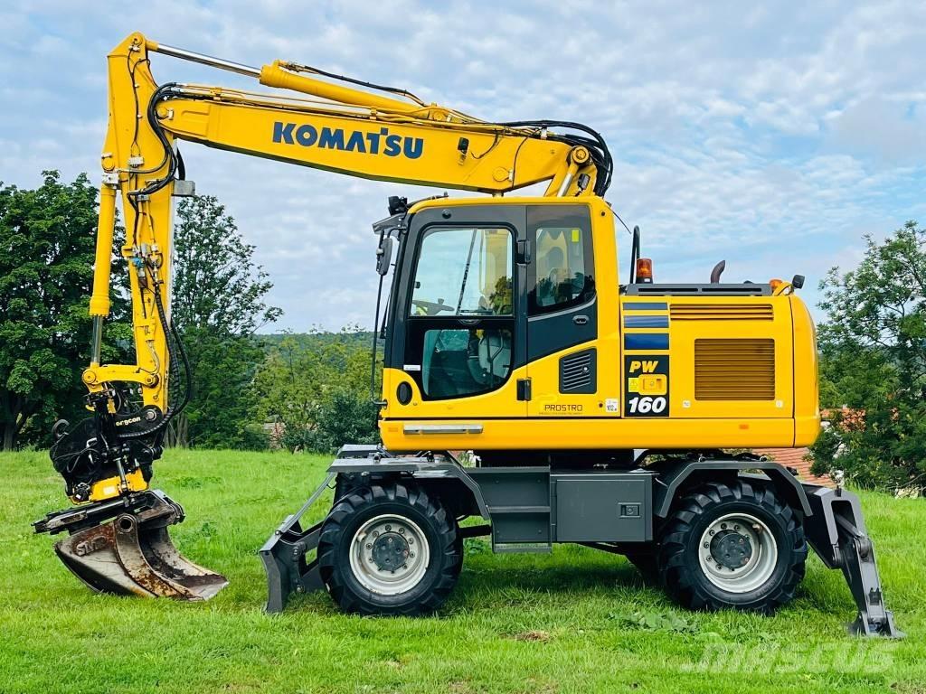 Komatsu PW 160 - 10 Hjulgravere