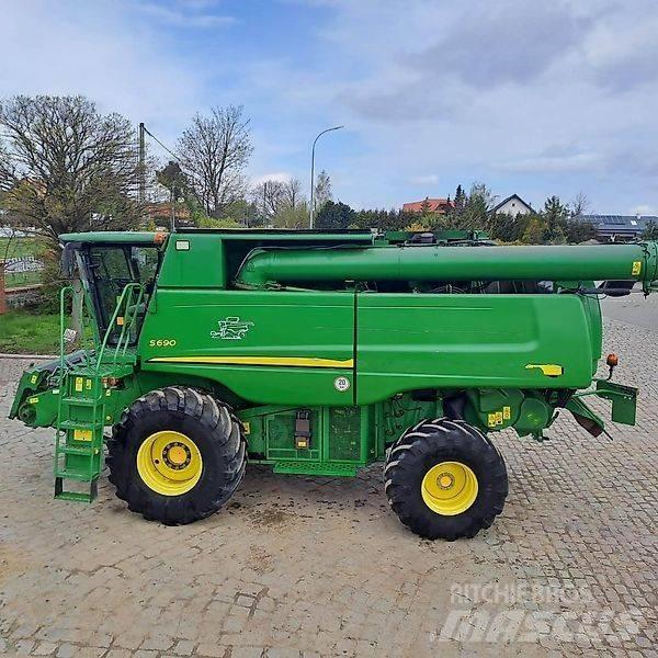 John Deere S 690 Skurtreskere