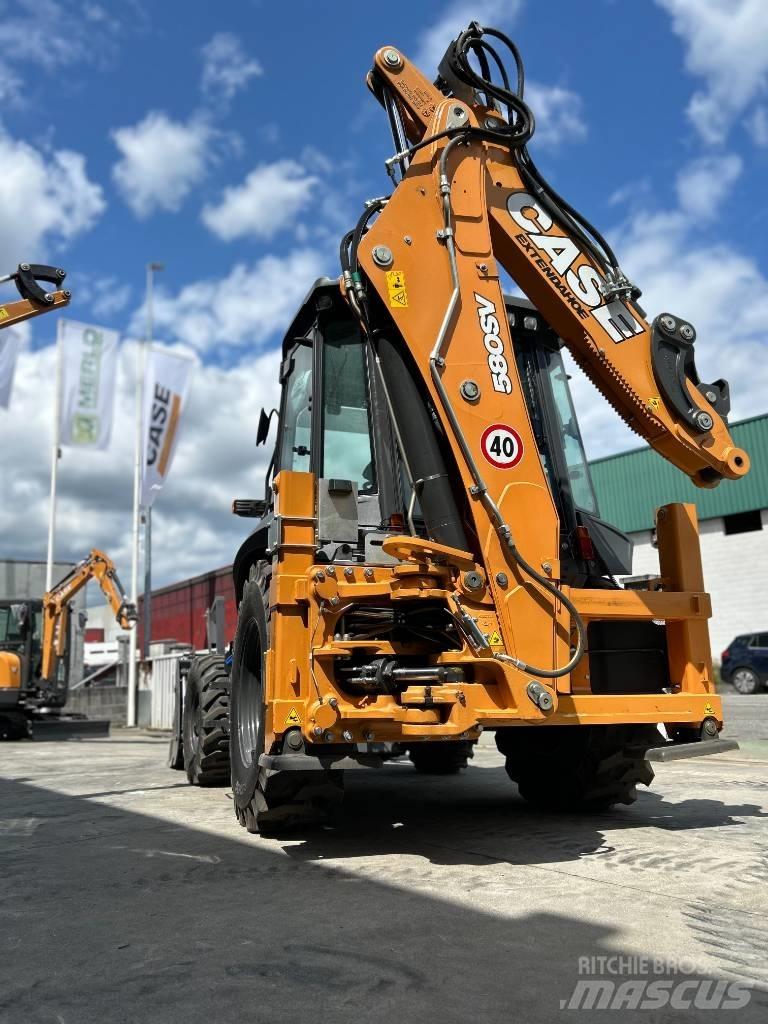CASE 580SV Traktorgravere