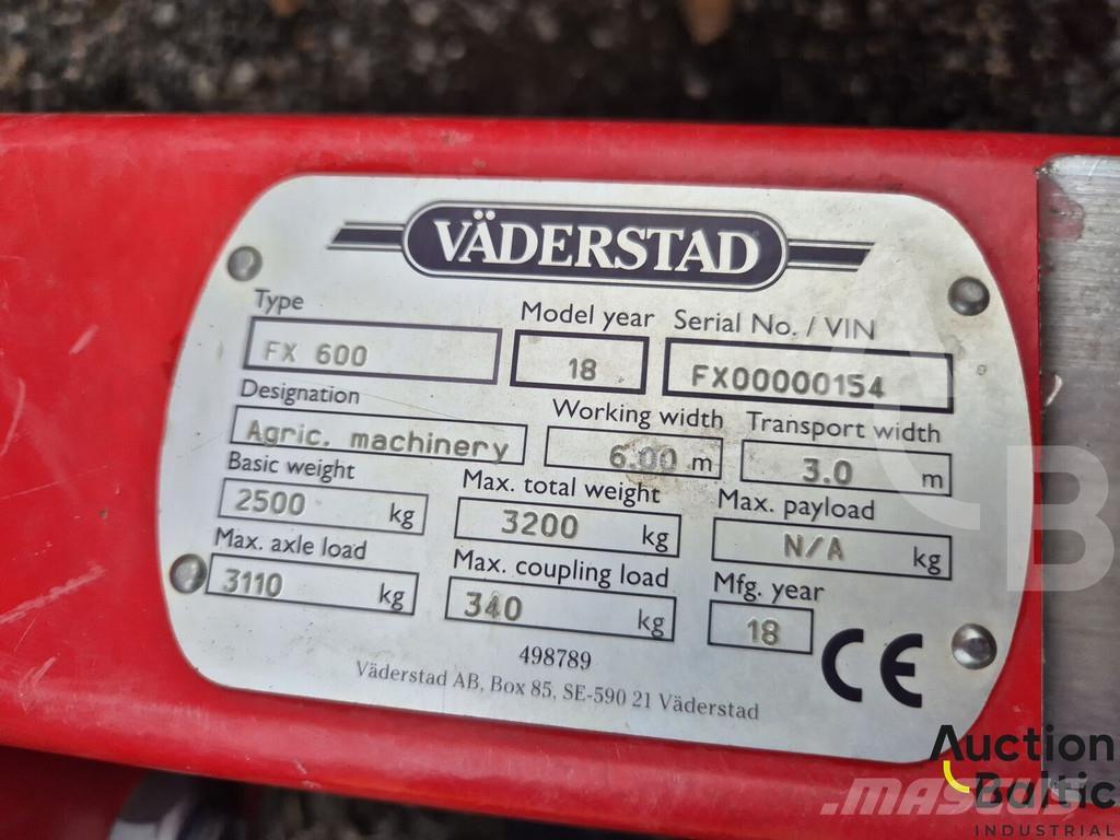 Väderstad FX 600 Kultivatorer