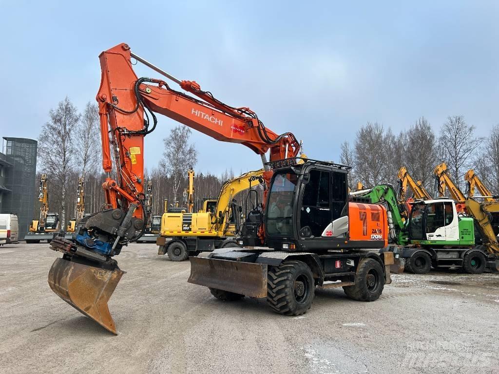 Hitachi ZX 170 W-6 Hjulgravere