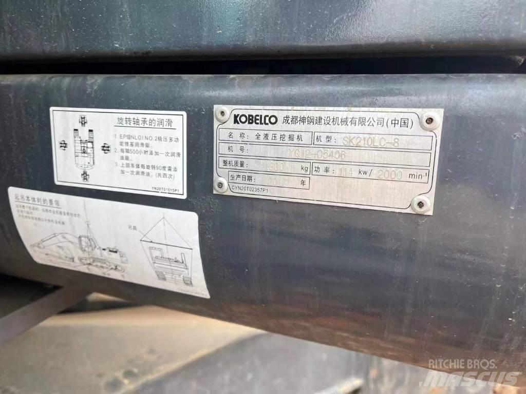 Kobelco SK210 Beltegraver