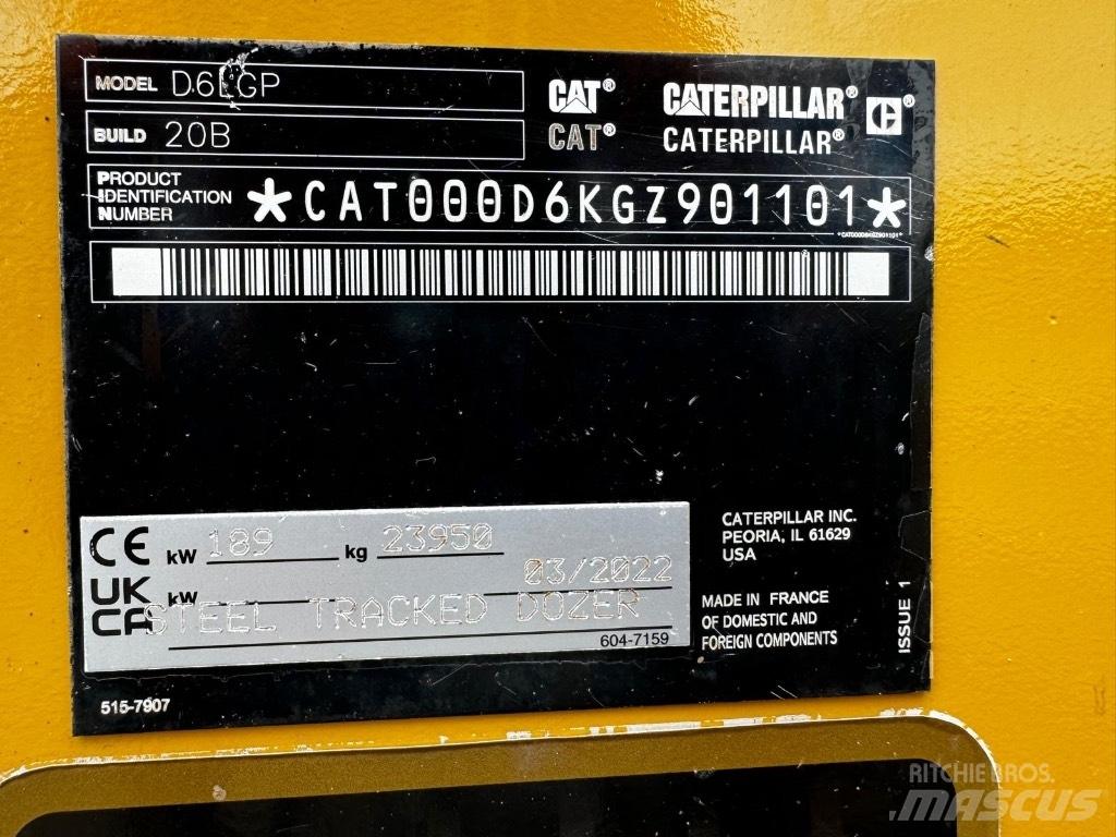CAT D 6 LGP Dozere Beltegående
