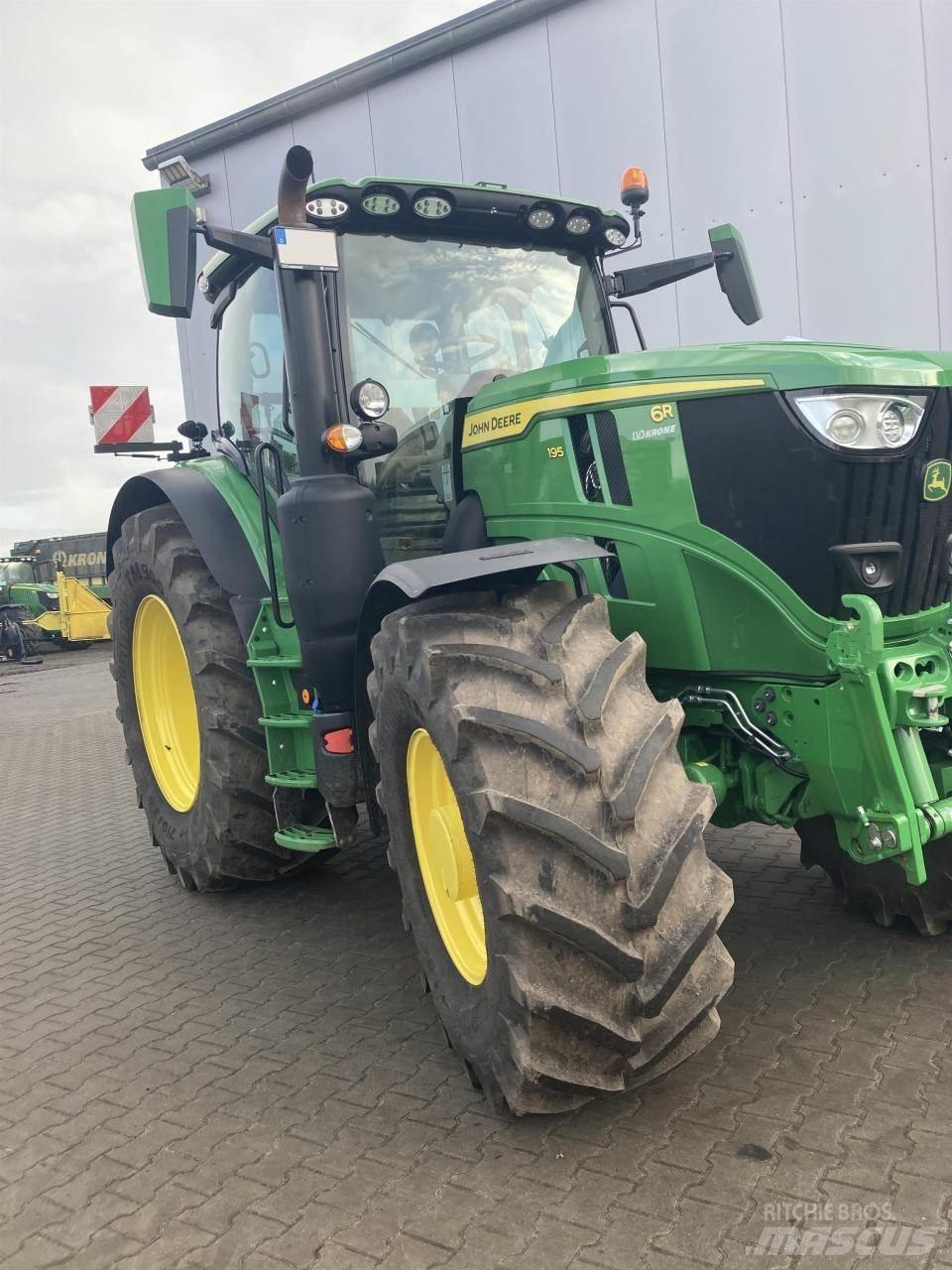 John Deere 6R 195 Traktorer