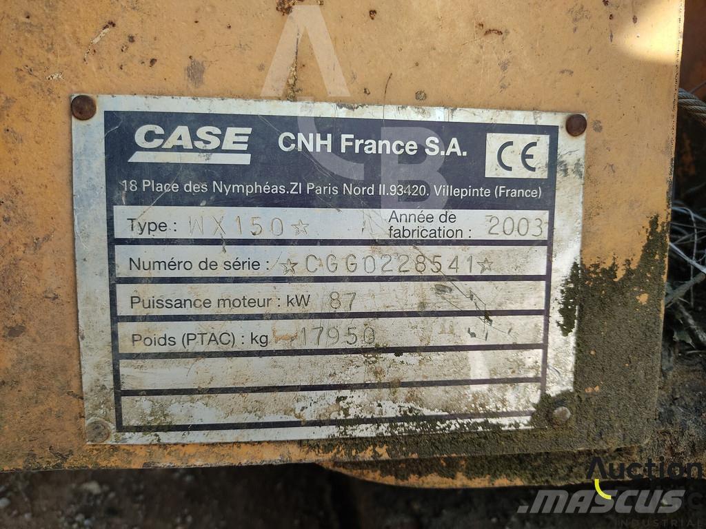 CASE WX 150 Hjulgravere