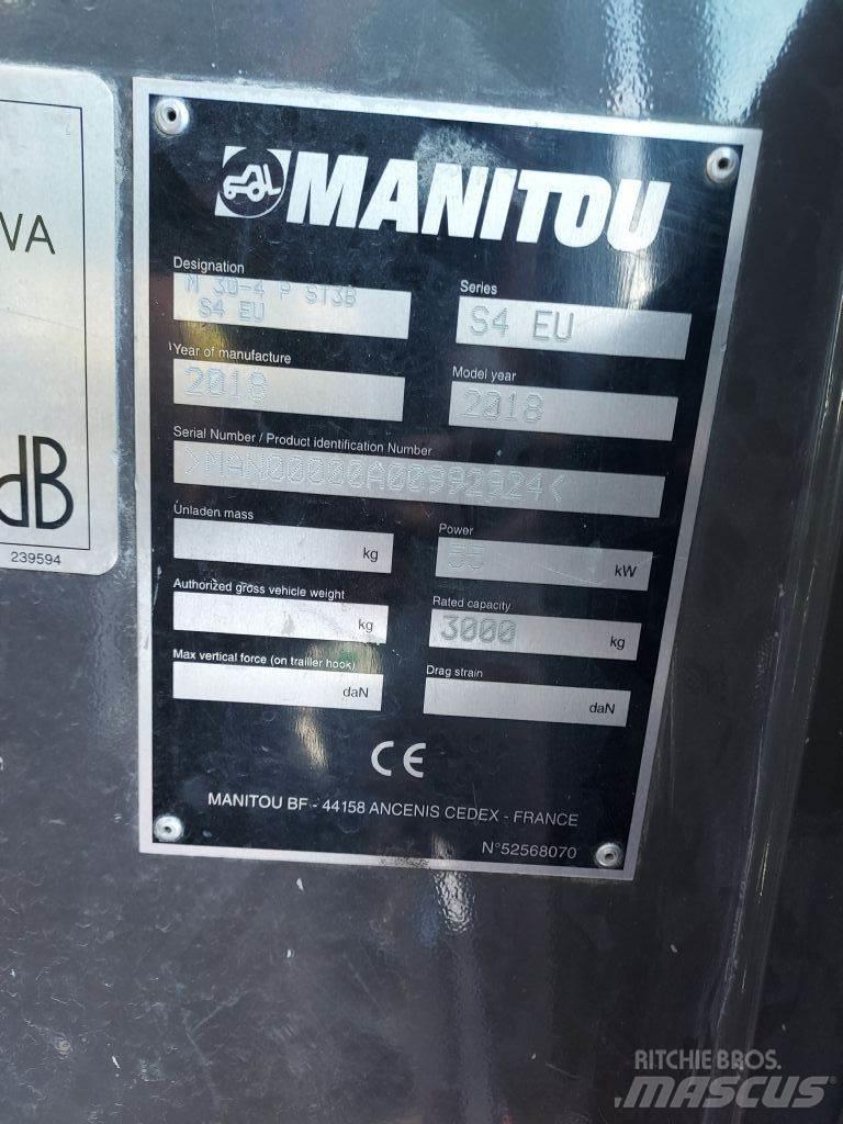 Manitou M 30.4 Terrenggående gaffeltruck