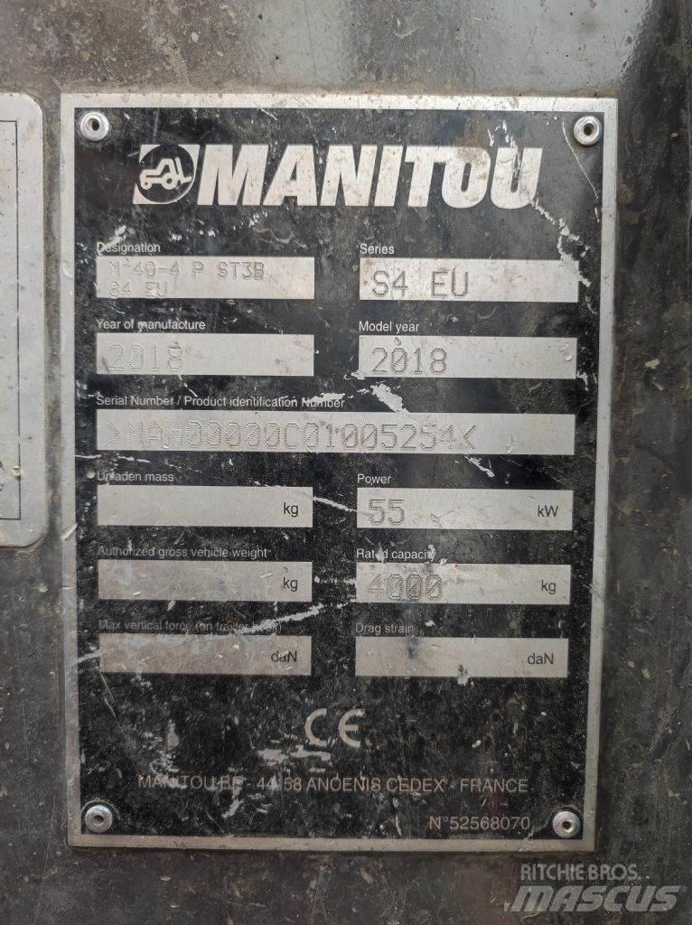 Manitou M 40.4 Terrenggående gaffeltruck