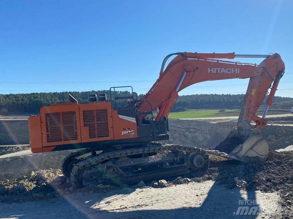 Hitachi ZX 890 Beltegraver