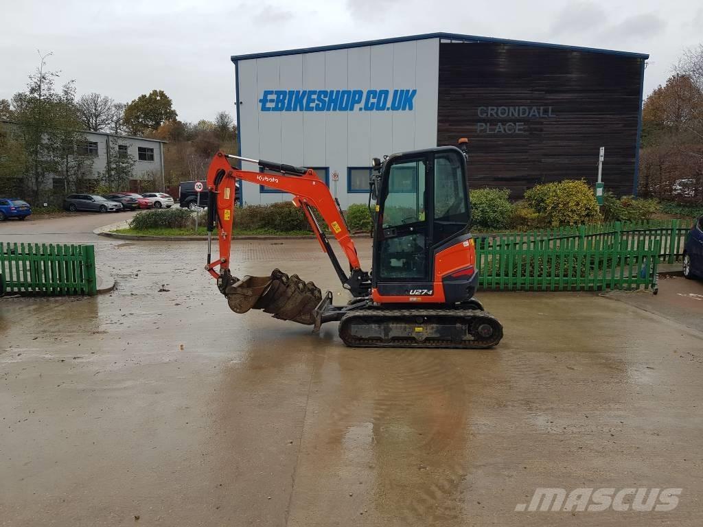 Kubota U27-4 Minigravere <7t