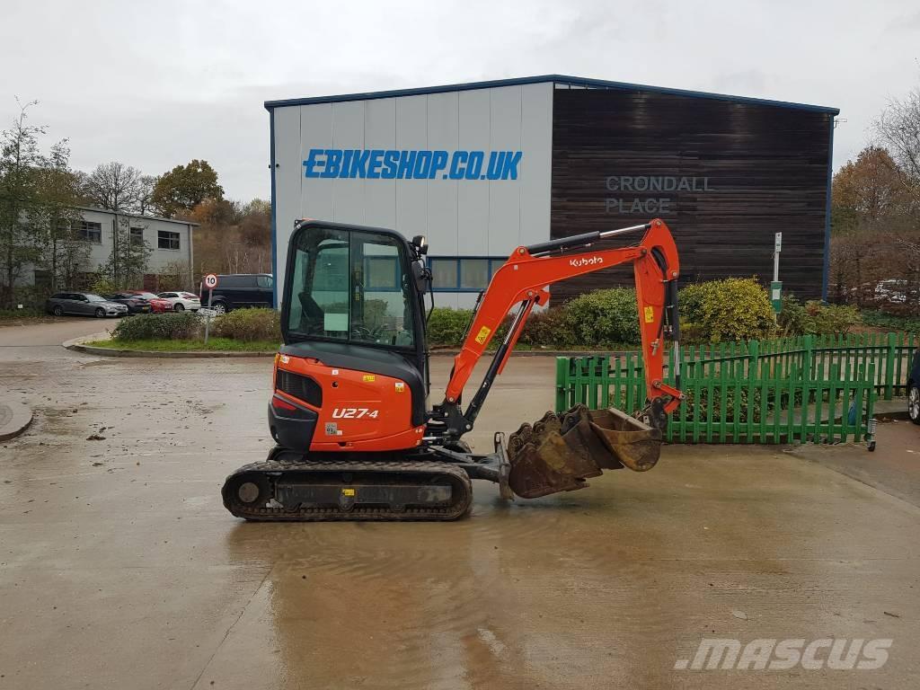 Kubota U27-4 Minigravere <7t