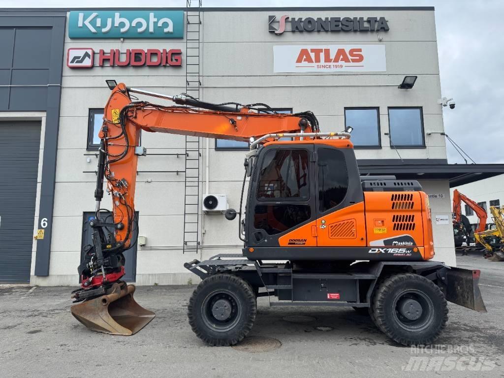 Doosan DX 165 W-5 Hjulgravere