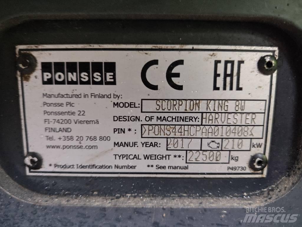 Ponsse Scorpion King Hogstmaskiner