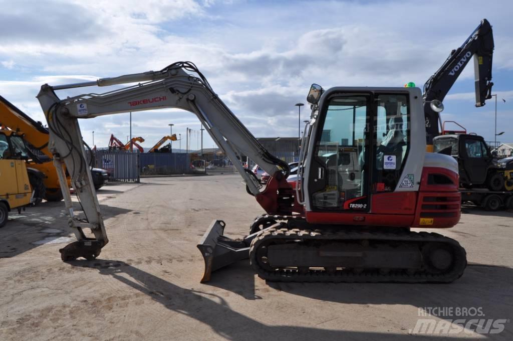Takeuchi TB290-2 Midigravere 7 - 12t