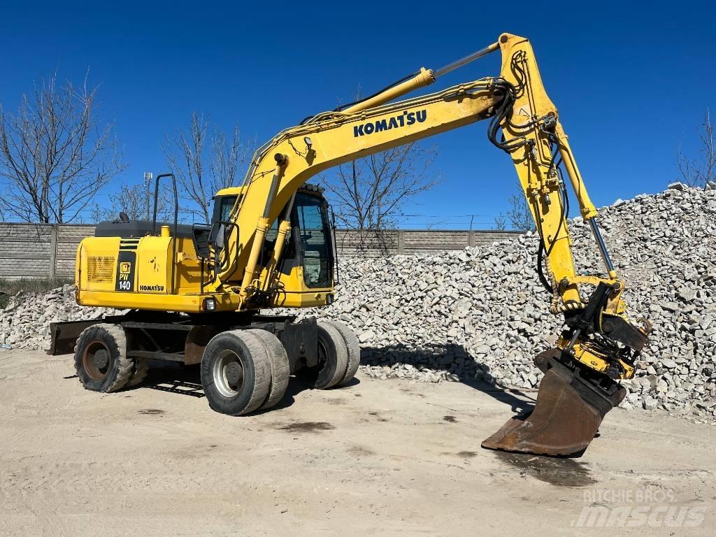 Komatsu PW 140-7 Hjulgravere