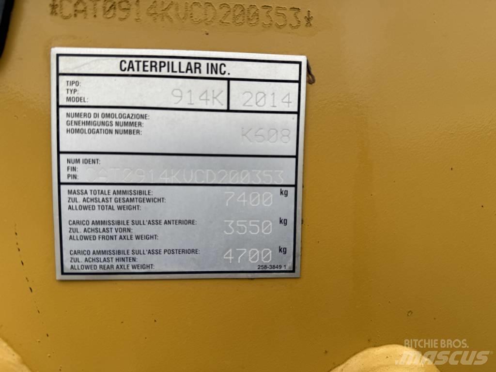 CAT 914K shovel Hjullastere
