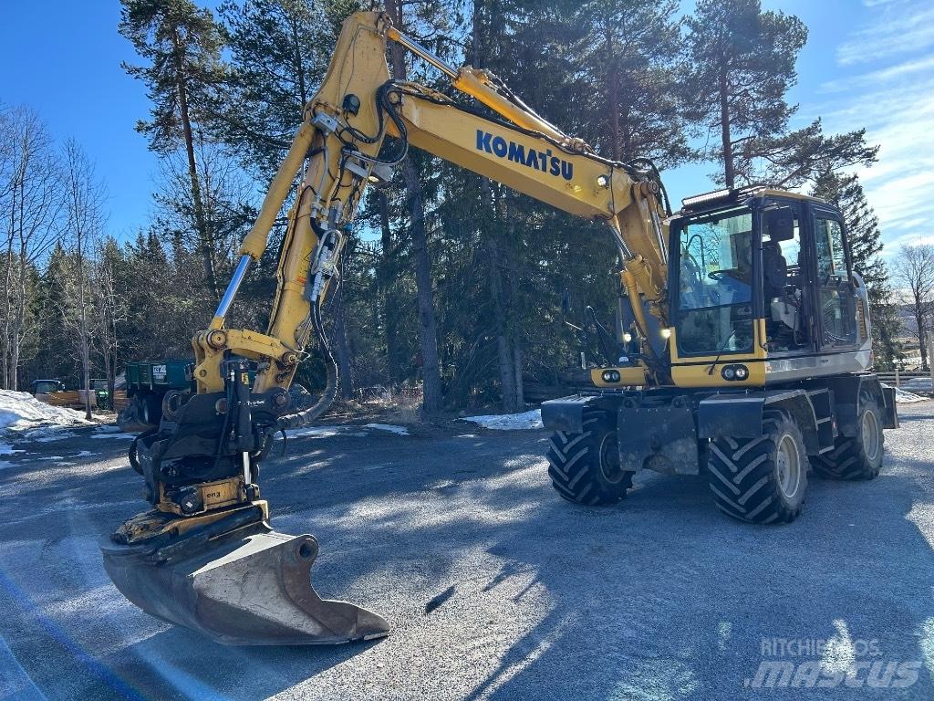 Komatsu PW148 -10 Hjulgravere