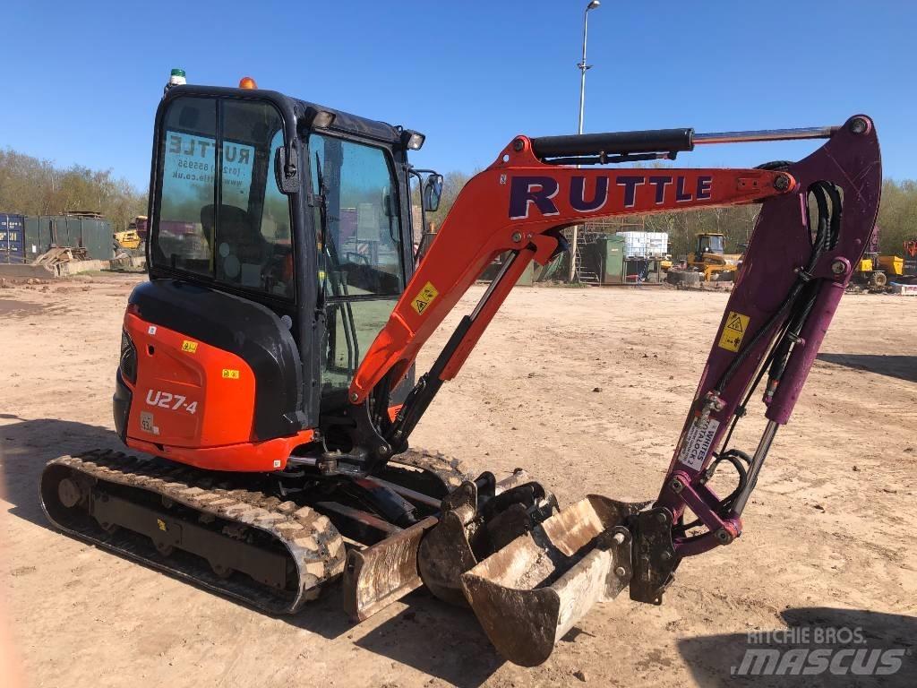 Kubota U 27-4 Minigravere <7t