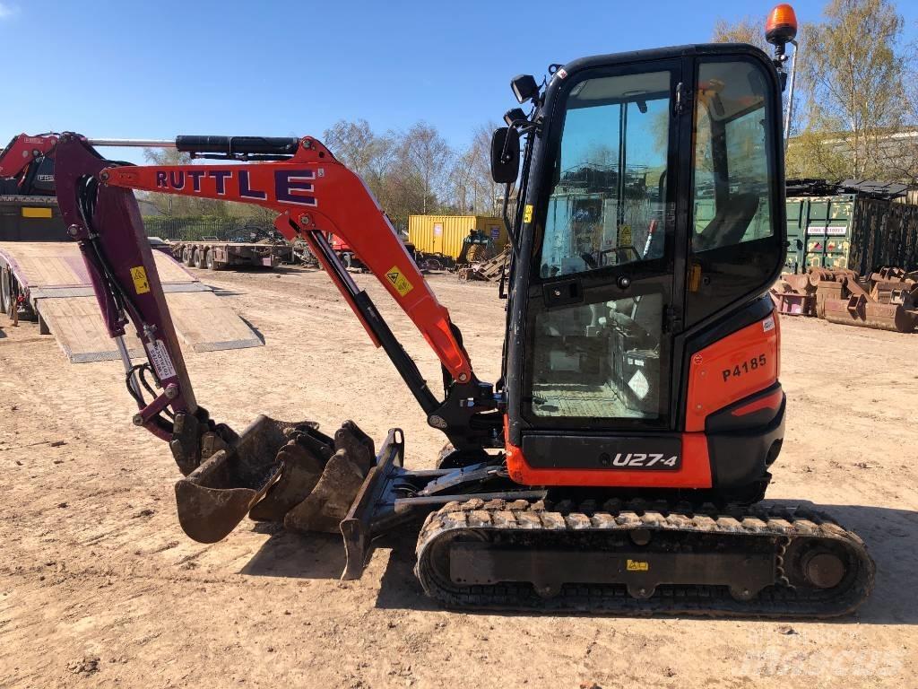 Kubota U 27-4 Minigravere <7t
