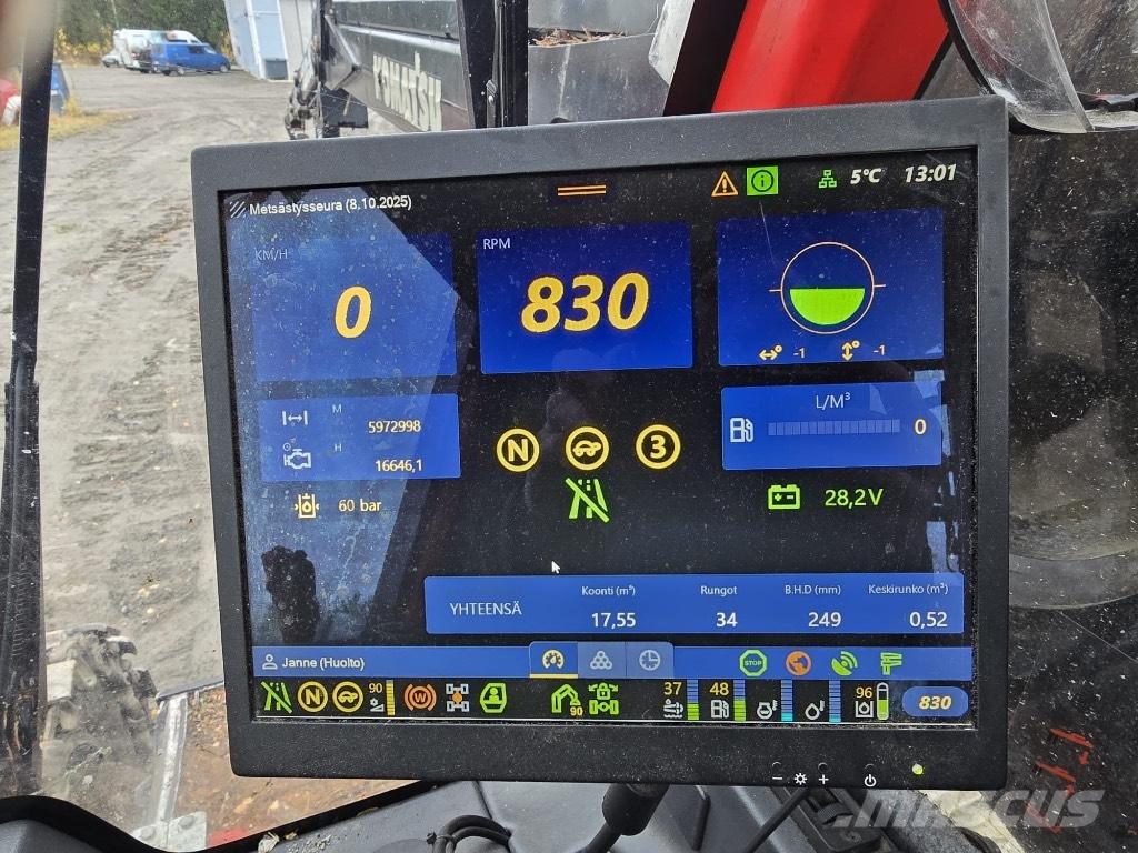 Komatsu 911.7 Hogstmaskiner