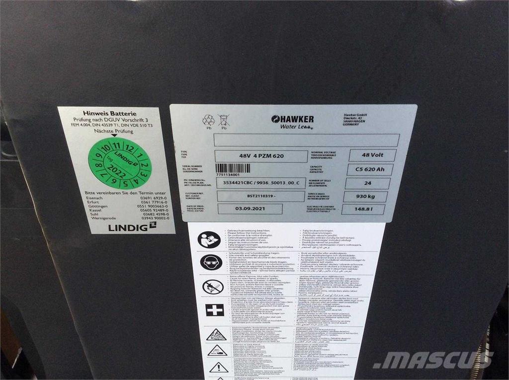 Linde R14G Skyvemasttruck