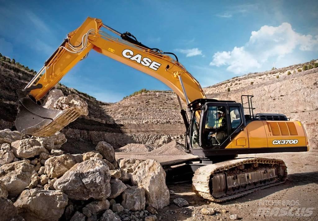 CASE CX 370 D Beltegraver