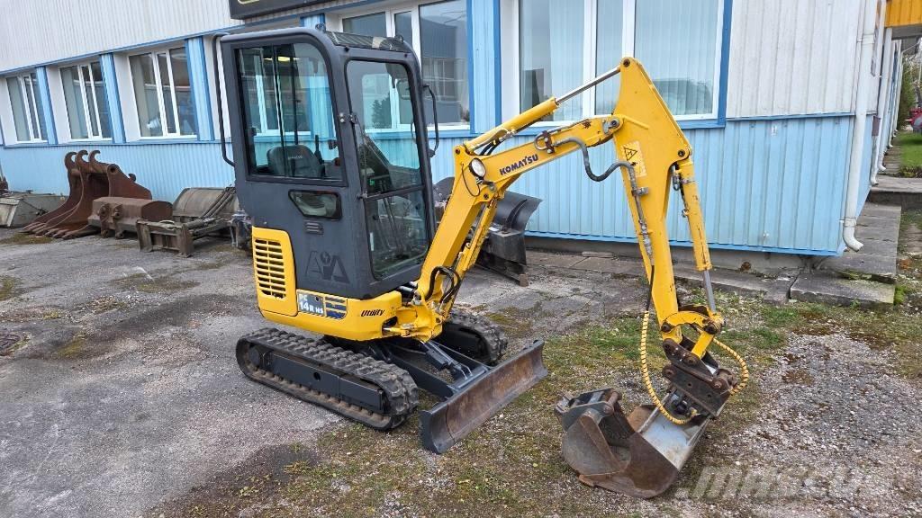 Komatsu PC 14 R Minigravere <7t