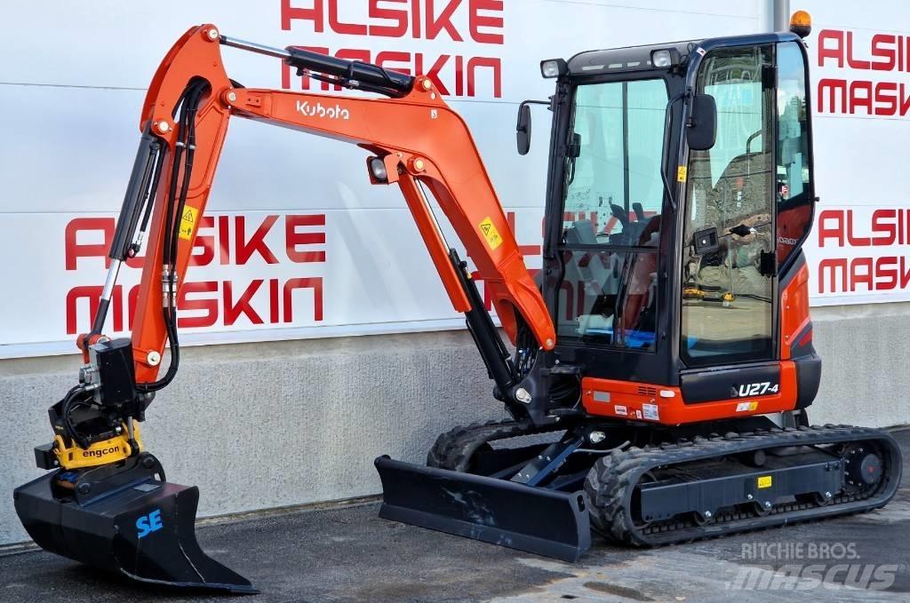 Kubota U 27-4 Minigravere <7t