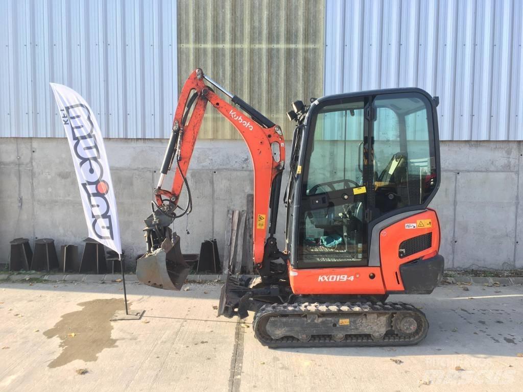 Kubota KX 019-4 Minigravere <7t