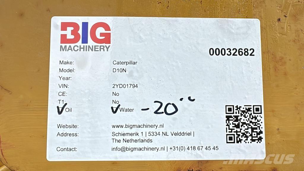 CAT D10N Dozere Beltegående