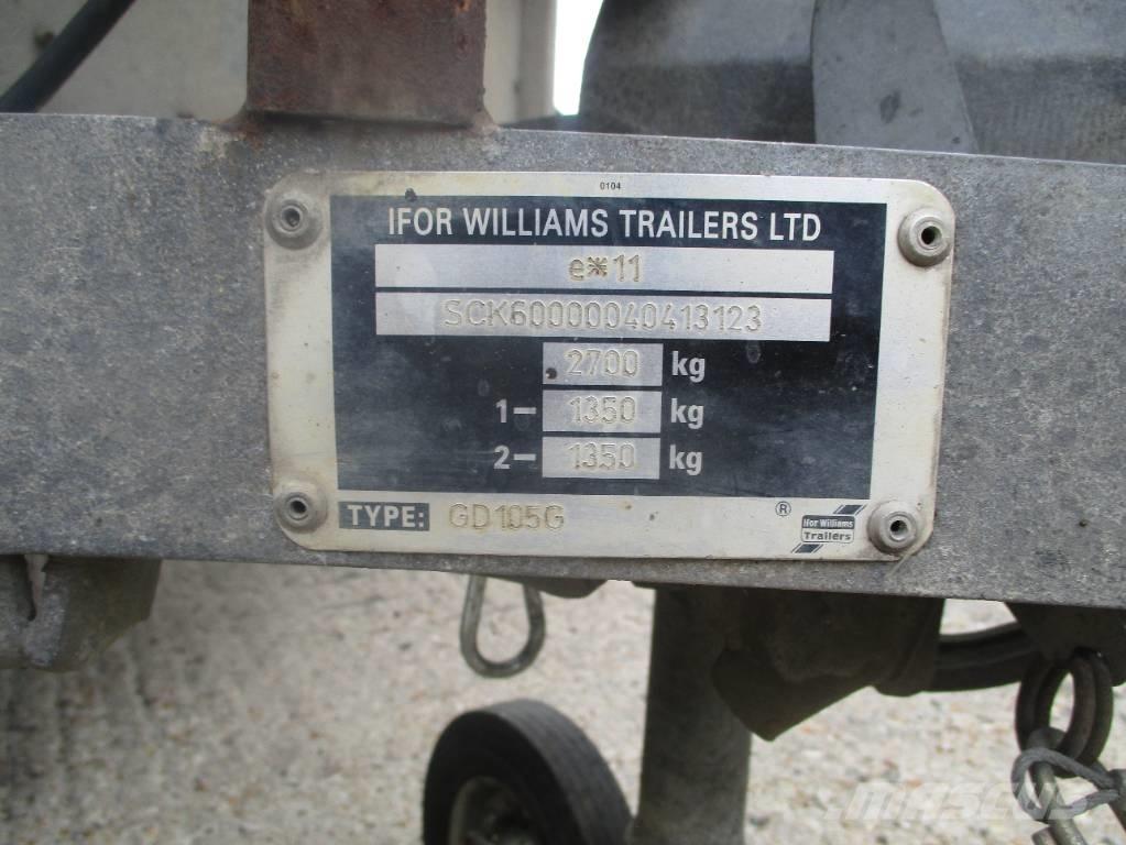 Ifor Williams GD105G Planhengere
