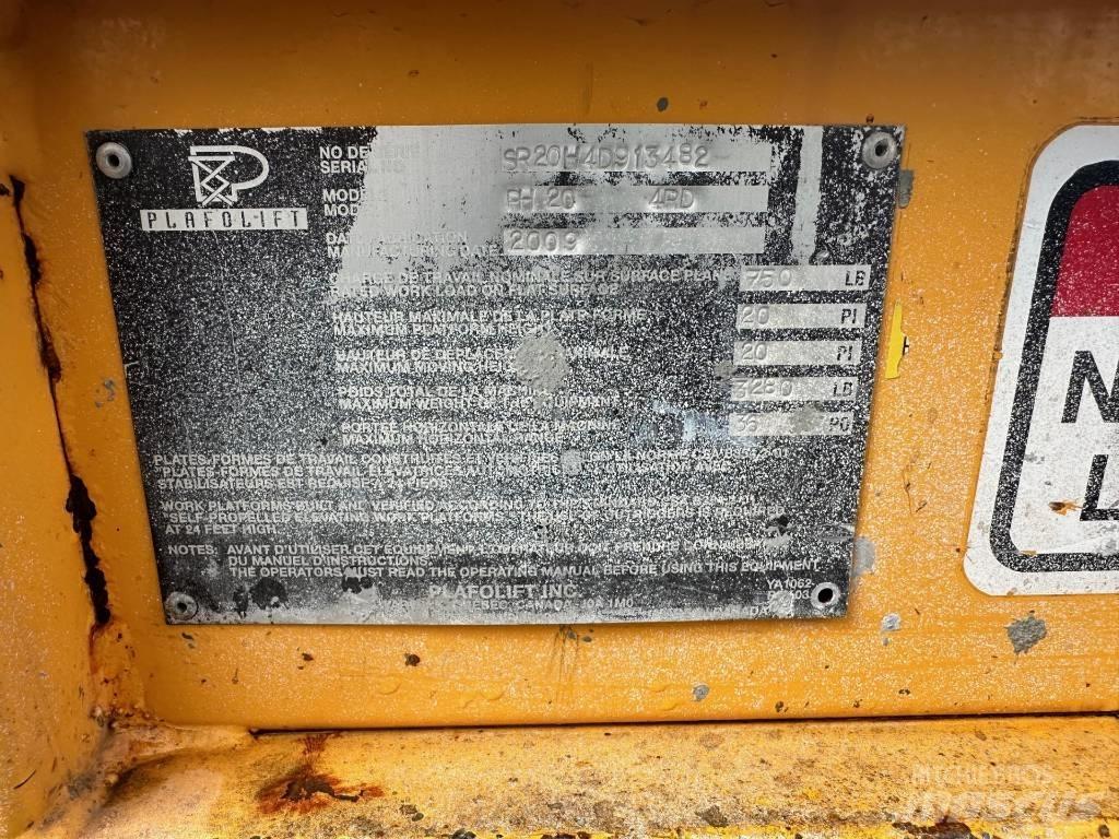 Plafolift PH20 Sakselifter