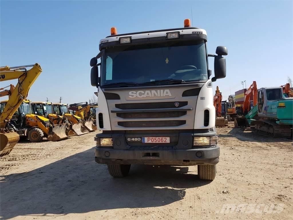 Scania G480 8x4 Liftdumper biler