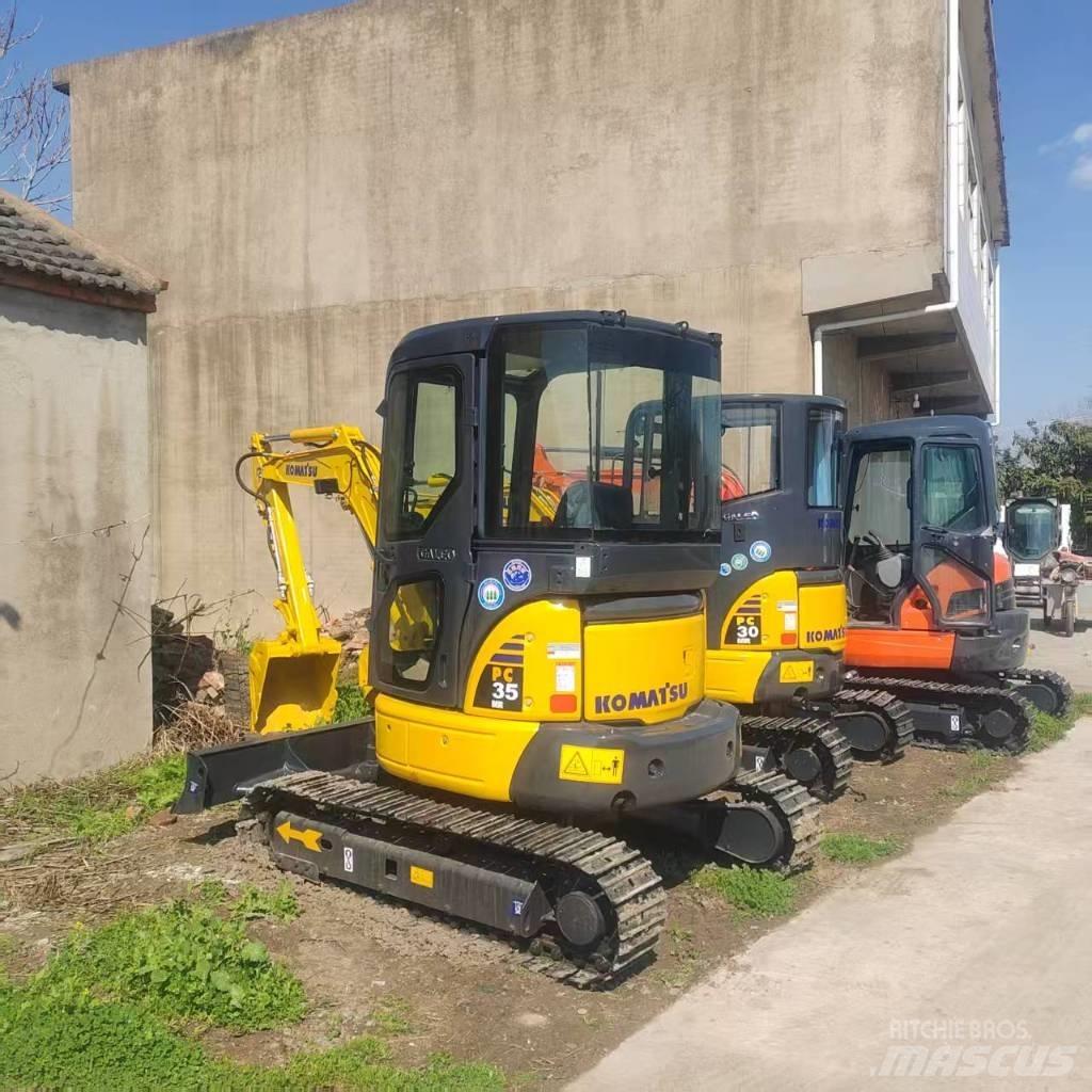Komatsu PC 35 Beltegraver