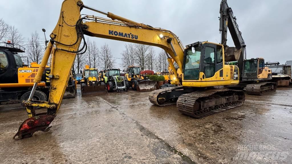 Komatsu PC 190 LC-8 Beltegraver