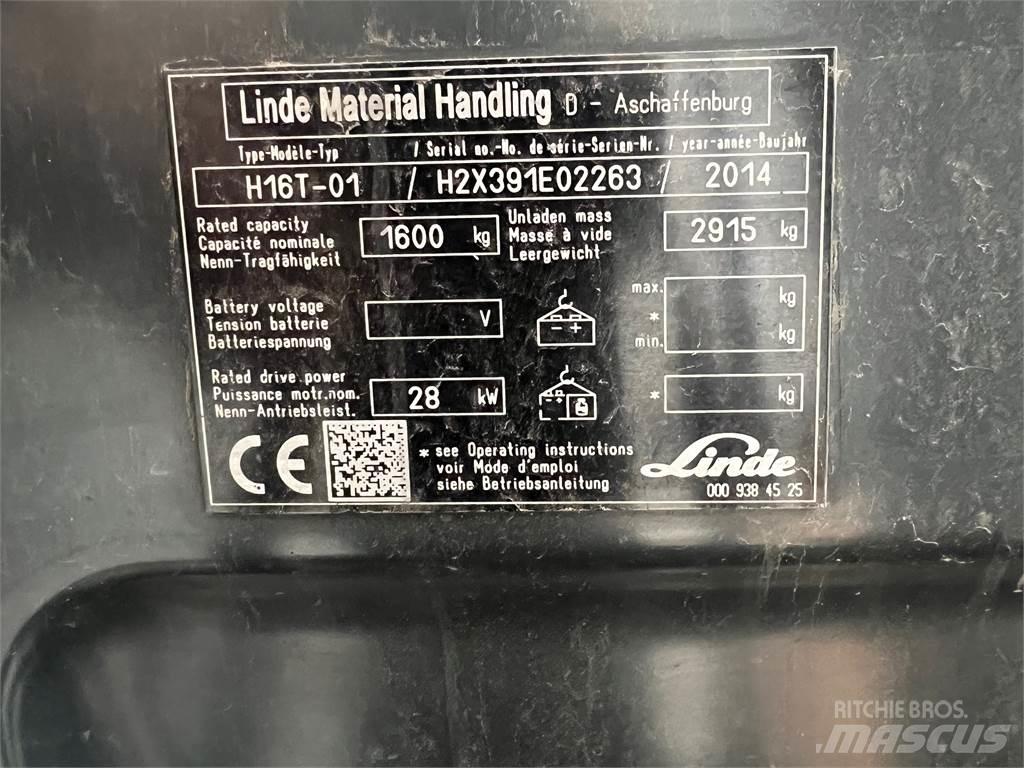 Linde H16T Propan trucker
