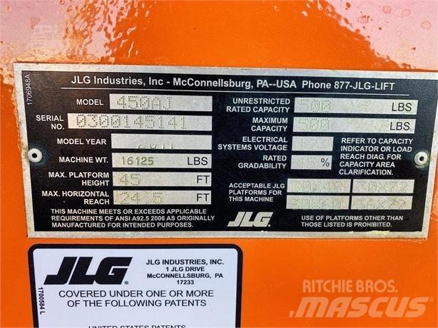 JLG 450 AJ II Leddede bomlifter