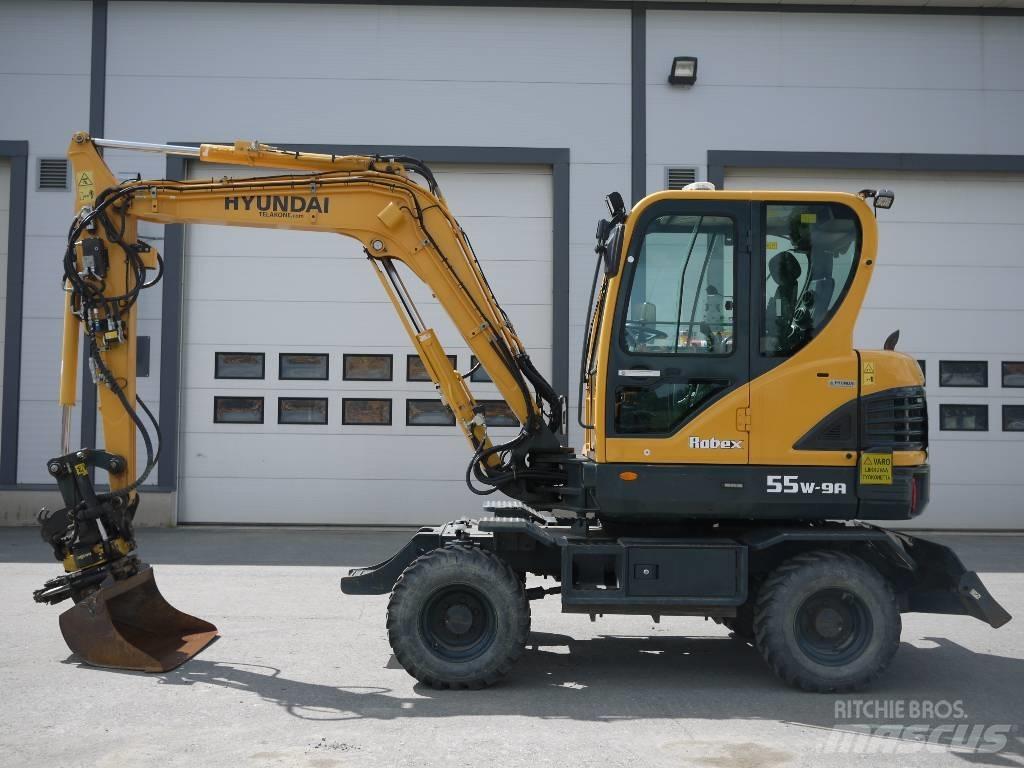 Hyundai R 55W-9A Hjulgravere