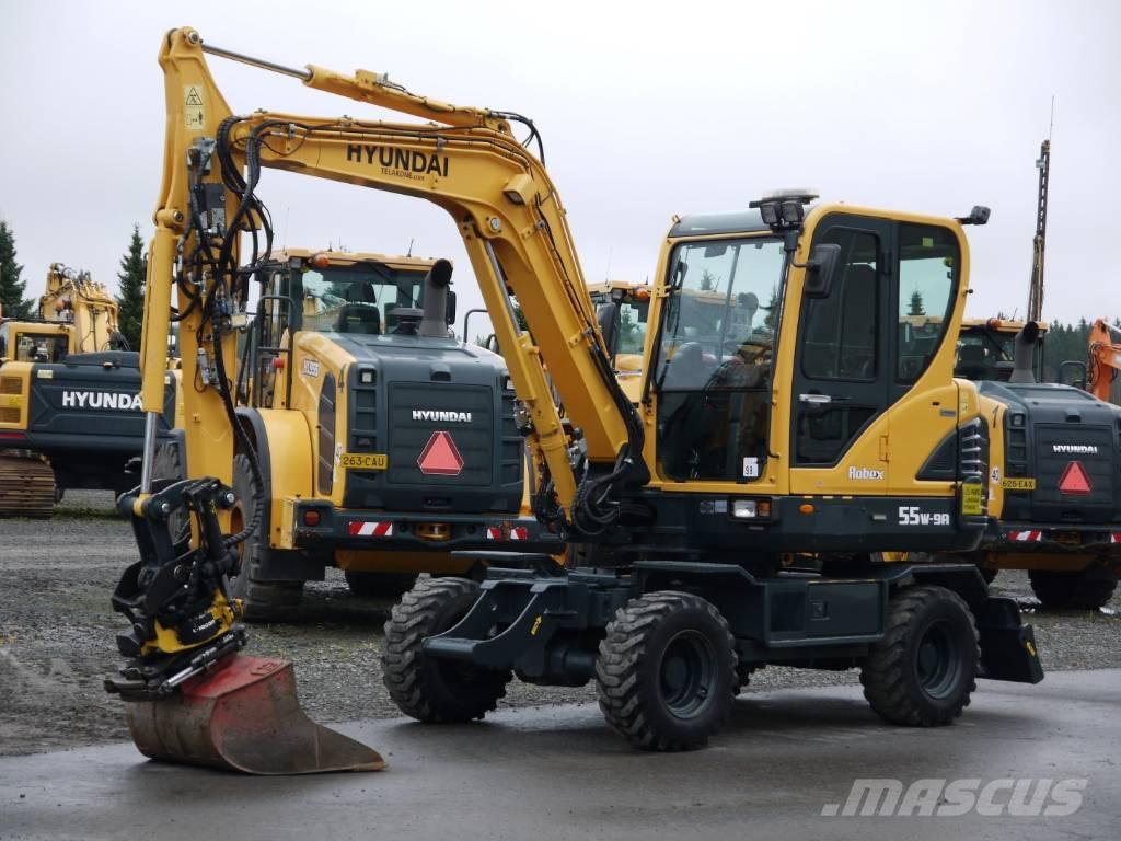 Hyundai R 55W-9A Hjulgravere