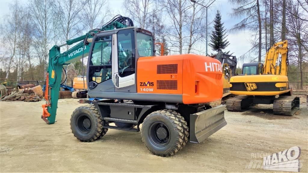Hitachi ZX 140 W-3 Hjulgravere