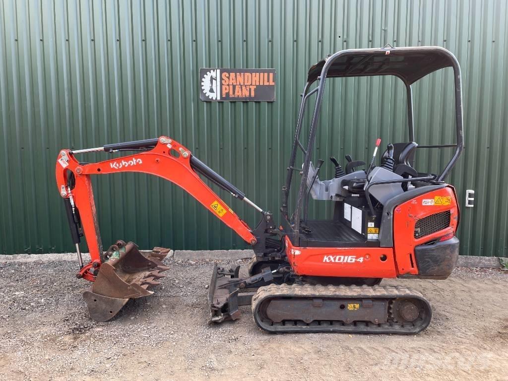 Kubota KX 016-4 Minigravere <7t