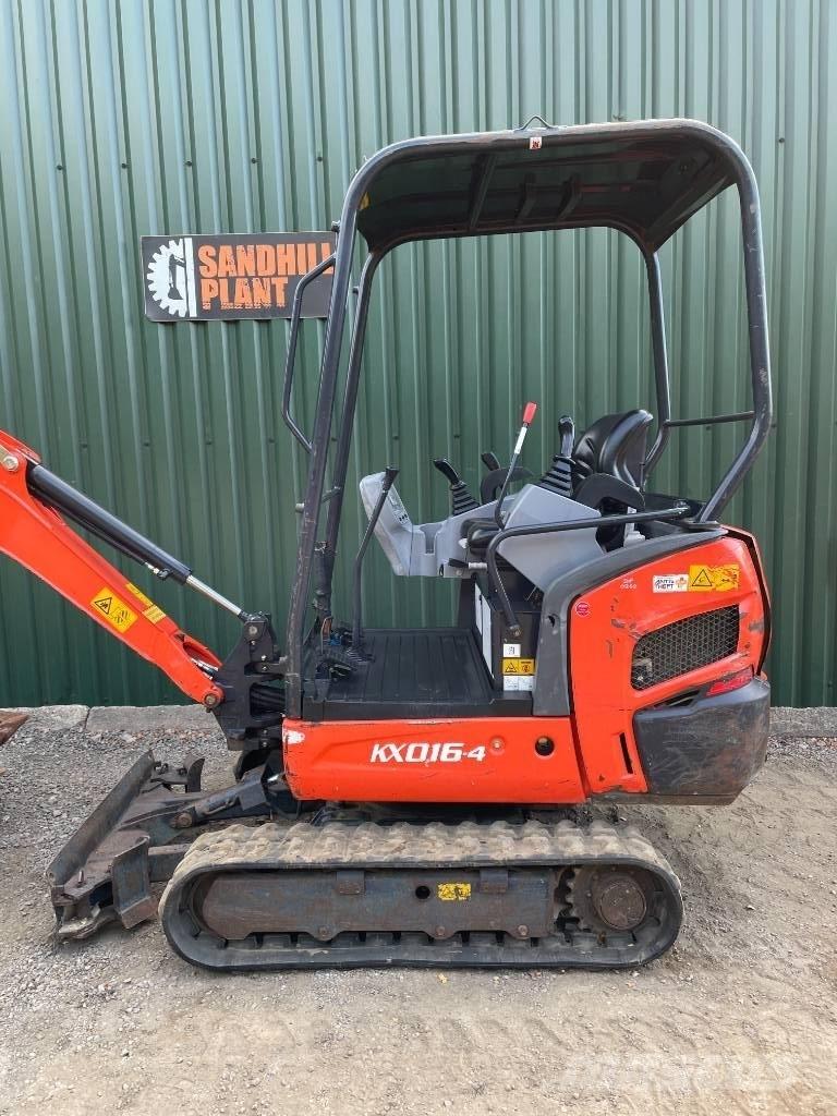 Kubota KX 016-4 Minigravere <7t