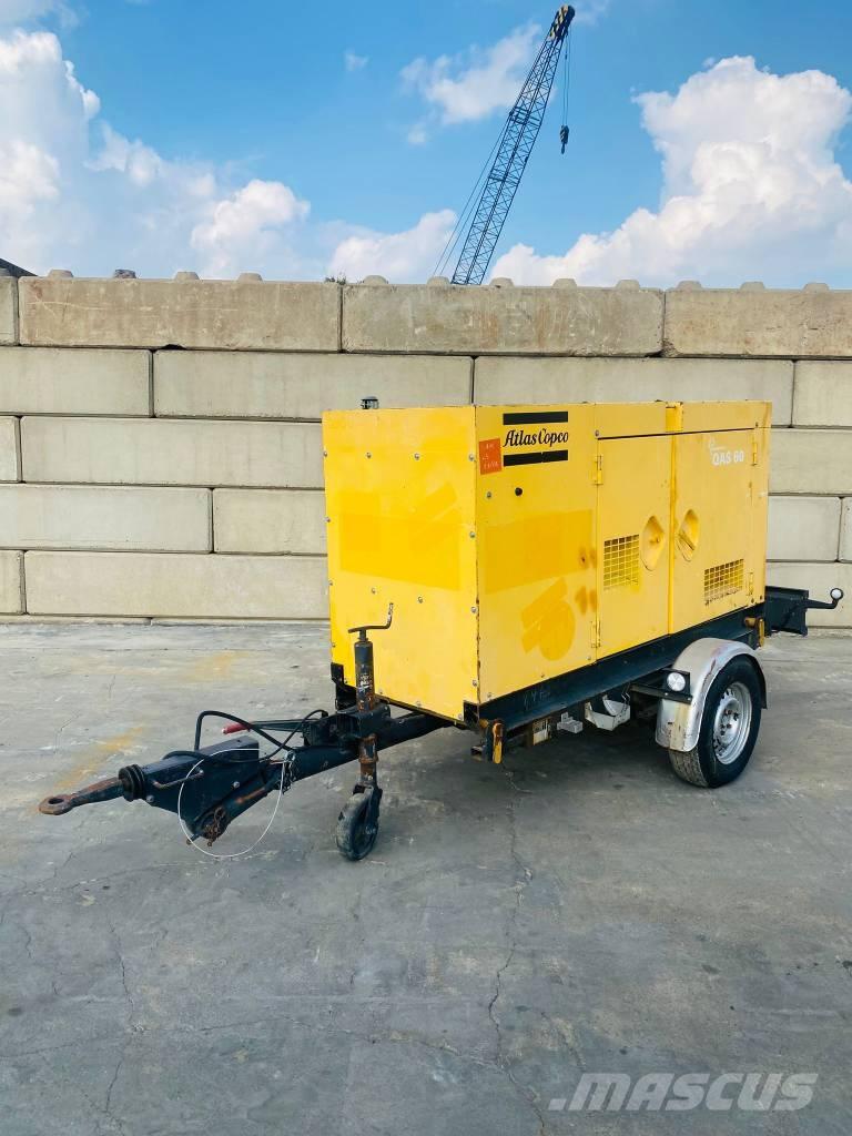 Atlas Copco QAS 60 Diesel Generatorer