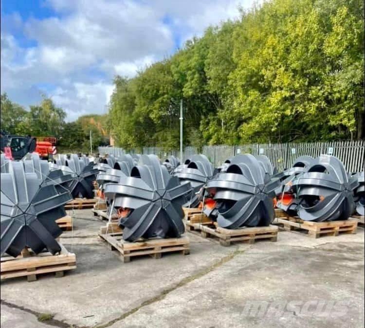 Atlas drapáky Gravemaskiner for avfallshåndtering