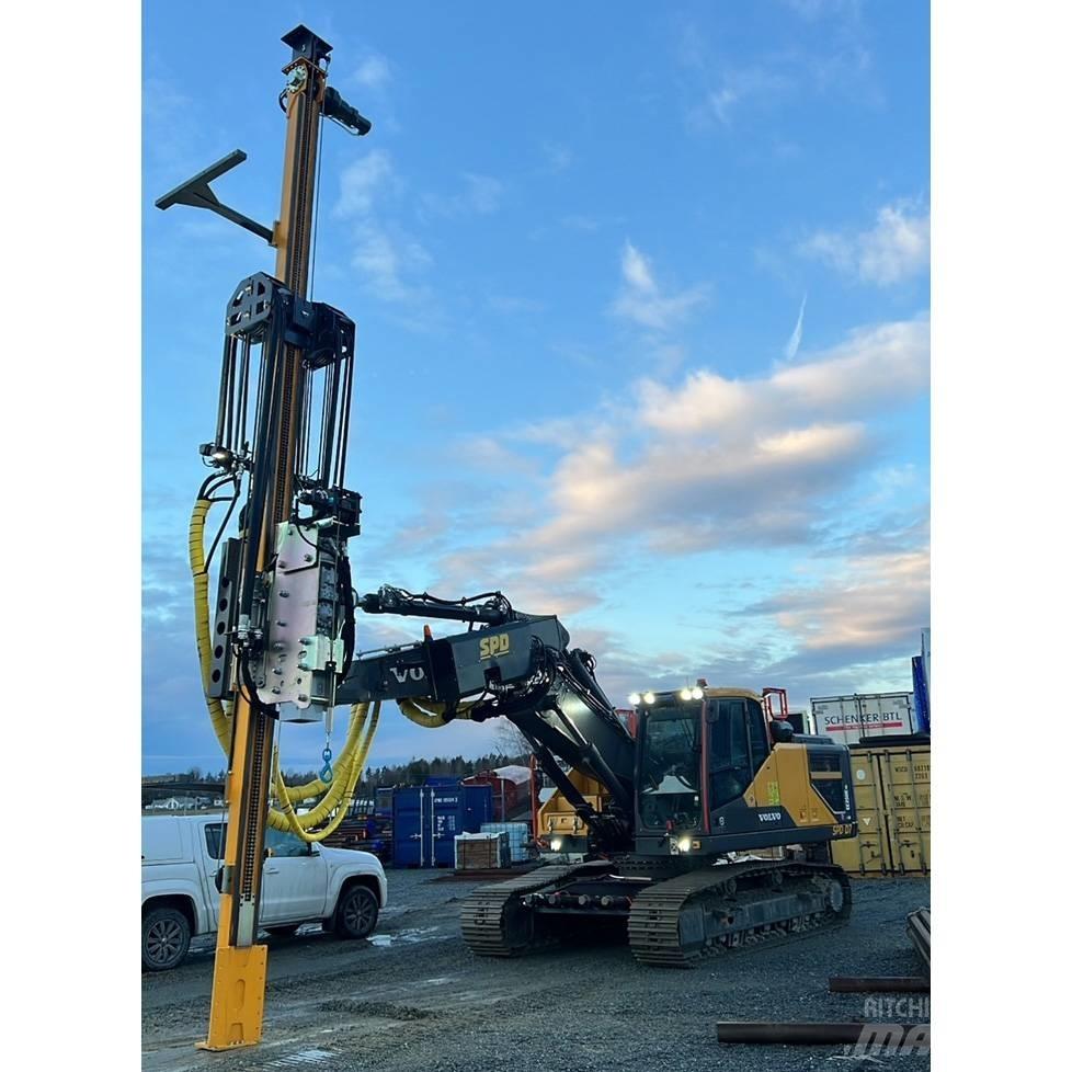 Volvo EC250-D7 Fundamenterings rigger