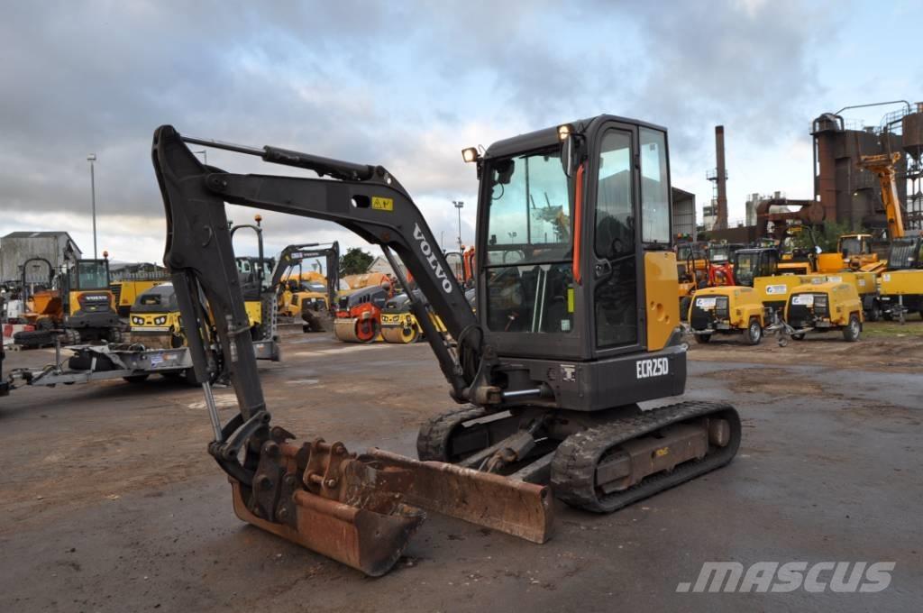 Volvo ECR 25 D Minigravere <7t