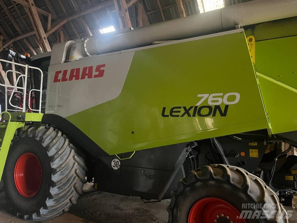 CLAAS LEXION 760 Skurtreskere